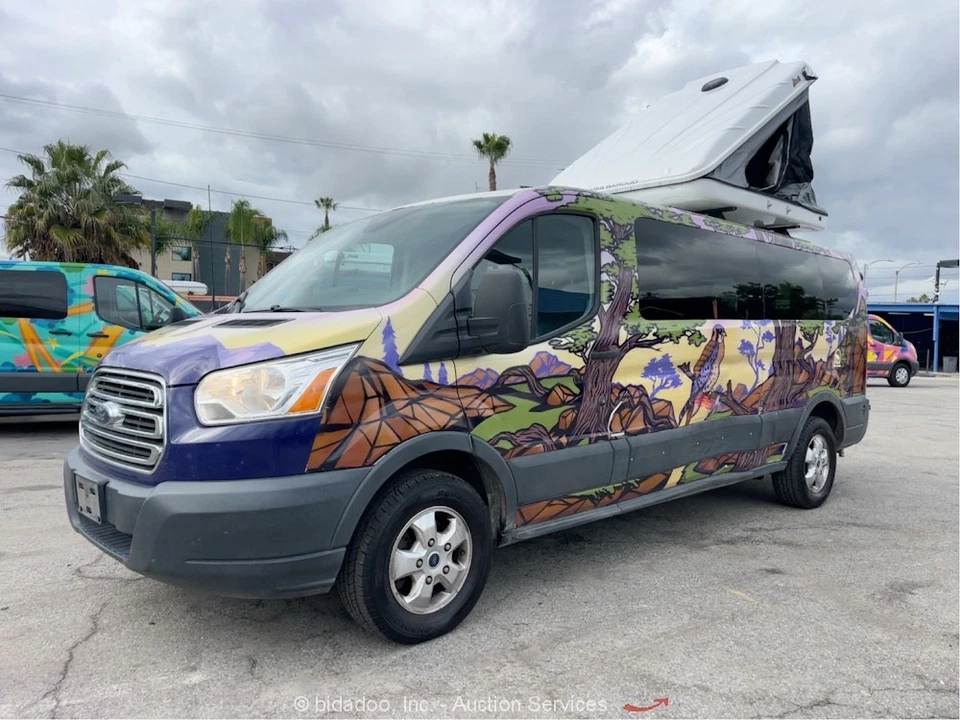 2017 Ford Transit Camper Van Truck Recreational Vehicle RV Motorhome V6 bidadoo