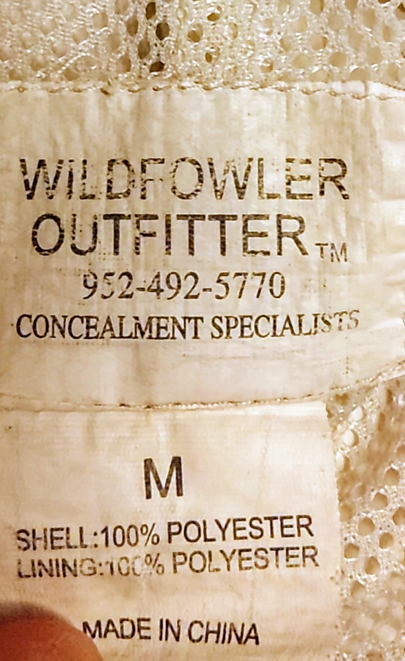 Wildfowler Outfitter Hombres Blanco Nieve Med Árboles Salvajes Camuflaje Pantalones Cintura Elástica Caza Foto 2 de 4