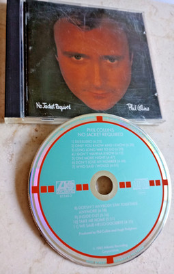 1985 ATLANTIC PHIL COLLINS NO JACKET REQUIRED CD GERMANY TARGET