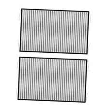 2 PCS Car Forward Grill Mesh, 41.33In x 31.49In High-density Grille