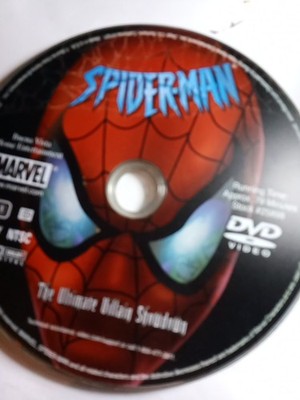 SPIDER MAN ULTIMATE VILLAIN SHOWDOWN DVD DISC ONLY USED FREESHIP NOTRACKING