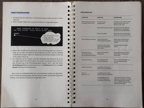 Commodore 64 Micro Ordinateur Manuel (Anneau Livre ) - Allemand - Photo 8/13