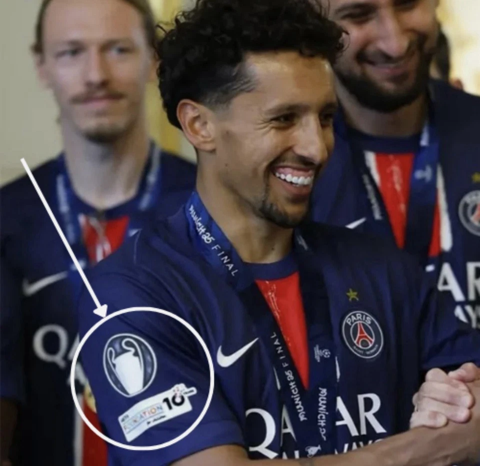 Patch Ligue Des Champions PSG 2025/2026 - Photo 2/4