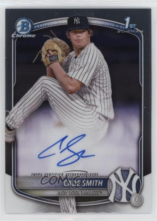 2025 Bowman Chrome Prospect Auto Cade Smith #CPA-CS Auto 14md