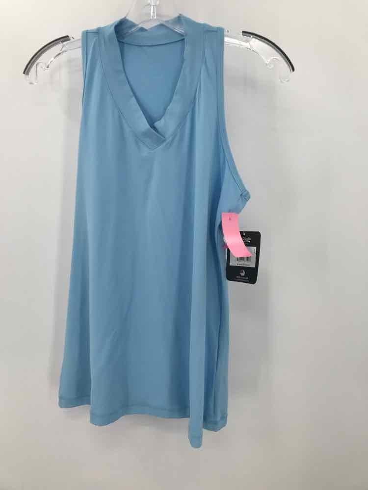 Pre-Owned Sofibella Blue Size Large Athletic Tank - image 1