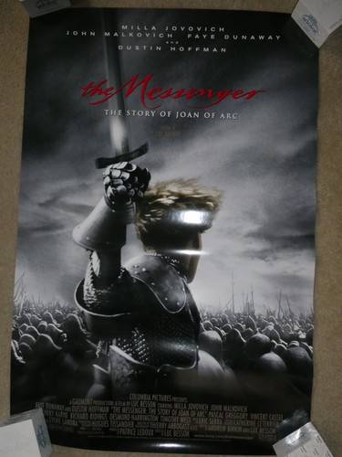 Vintage 1999 Original One Sheet DS Movie Poster The Messenger