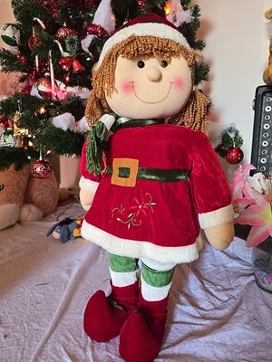 Vintage Kmart Dep 9 Cabbage Patch Figurine 27'' Porch Greeter Elf doll  With Tag.