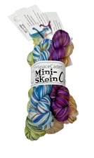SPACE CADET YARN - Mini-Skein Club - 5 Great mini skeins - total 100 grams!