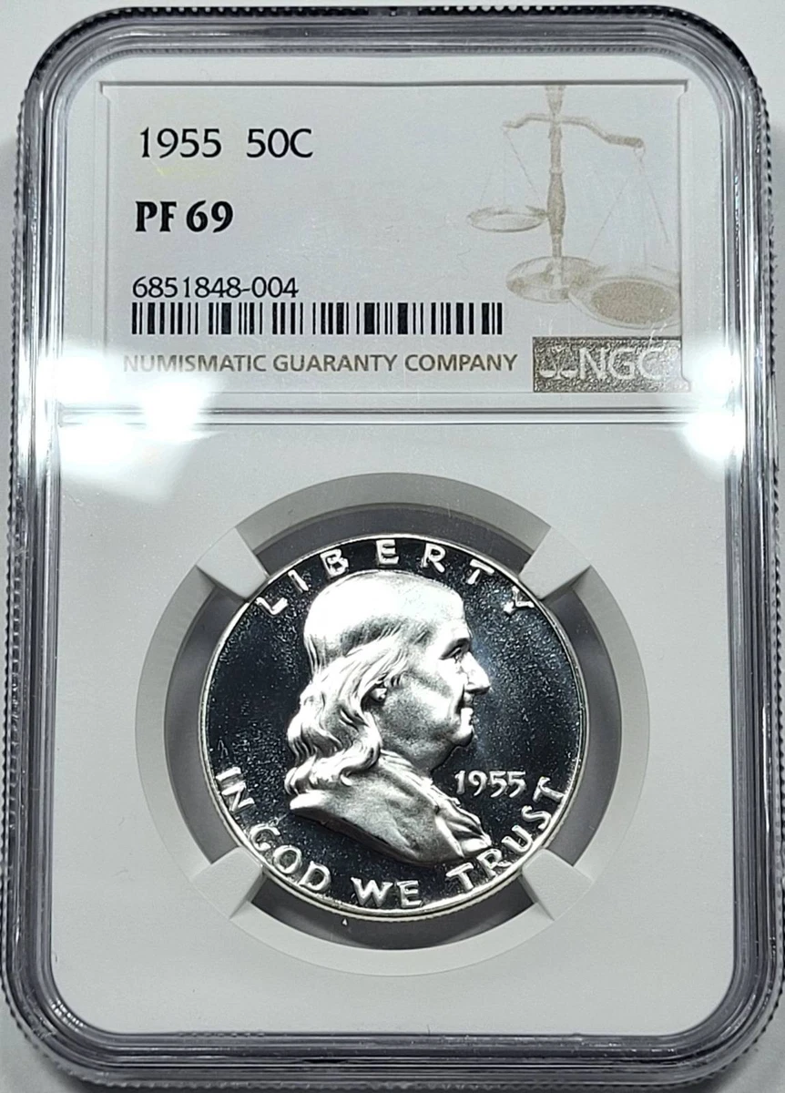 PR 69 Graded Franklin Half Dollars 1948-1963 for sale | eBay