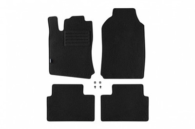 Double-layer carpet floor mats suitable for Opel Vectra B 1995-2003, made of ...