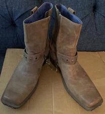 Mark Nason  Men’s Ankle Brown Boot Finley Dragon 68153 Leather Size 12 NEW