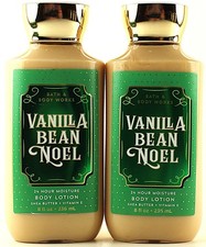 QTY 2 - Bath Body Works VANILLA BEAN NOEL Body Lotion Cream Moisturizer 8oz