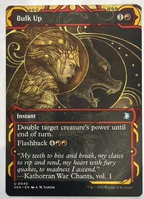 MTG - Bulk Up - Secrets of Strixhaven: Mystical Archive NM/M Condition