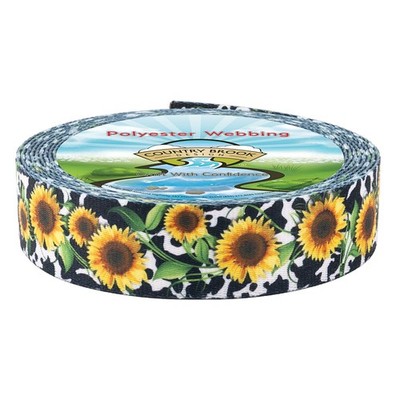Country Brook Design  1 1/2 Inch Dairy Fields Polyester Webbing, 5 Yards