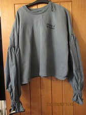 GREEN SIZE MEDIUM SWEATSHIRT BY ZARA