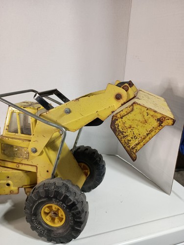 Vintage 1965-69 Tonka Toys Pressed Steel Front End Loader Construction Toy - Picture 11 of 18