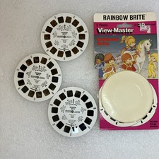 View-Master Rainbow Brite Complete 3 Reel Set 1043 1983 Classic Story Adventure