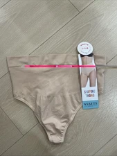 Spanx Assets Womens L Beige Tan Shaping Thing Sexy Shapewear NWT