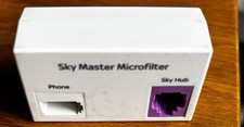 Sky Genuine Master Microfilter NEW Sky Hub RJ11 Phone Broadband ADSL Locking