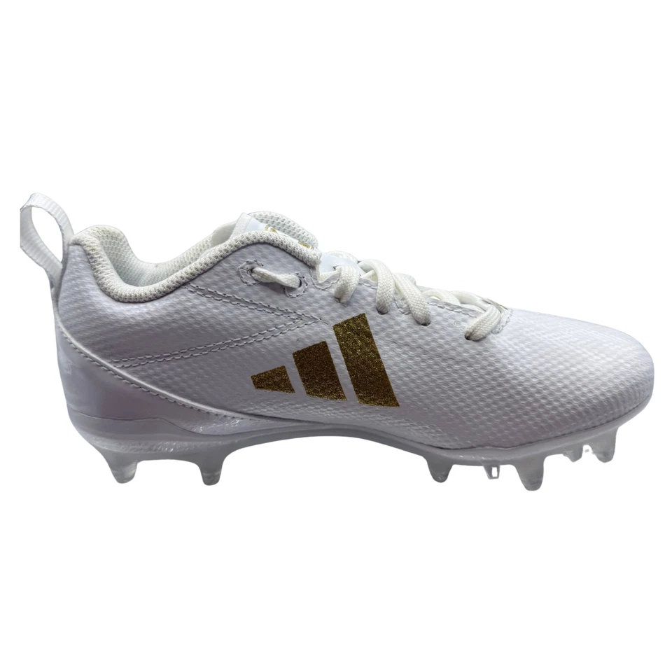 Adidas Electric 2 Boy's Kids Football Cleats White/Gold ID1468 - Image 3 of 4