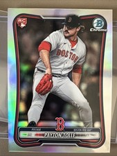 2026 Bowman Red RC Variation Refractor #26 Payton Tolle, Boston Red Sox