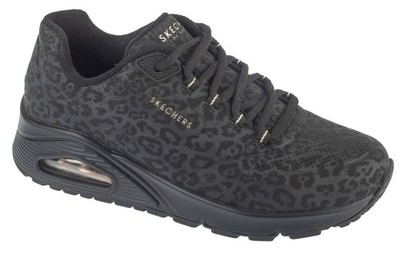 Sneaker Damen, Skechers Uno Kat Neato, Schwarz
