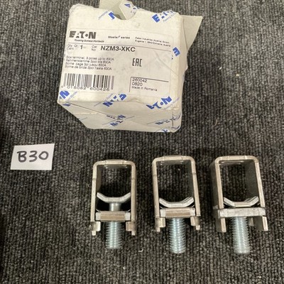(3) Eaton NZM3-XKC Box Terminal