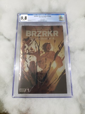 BRZRKR The Lost Book of B #1 CGC 9.8 De Lulis Foil Edition Keanu Reeves