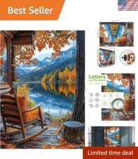 Beautiful 1000-Piece Autumn Landscape Puzzle - 27.5x19.7 Inch for Relaxation