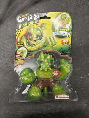 Moose Enterprise Heroes of Goo JIT Zu Dino Power Tritops The Triceratops - 41091