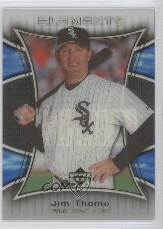 2007 Upper Deck Elements Jim Thome #94 HOF 0b9