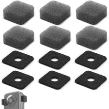 6 Set - Microphone Wind Muff for Insta360 X3 X4 X5 ONE Anti-Noise Windbreak S...