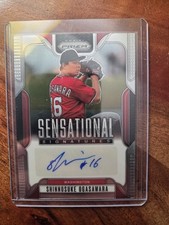 2025 Panini Prizm Sensational Signatures Shinnosuke Ogasawara AUTO Washington
