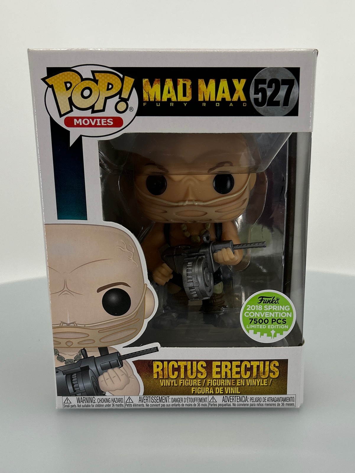 Funko Pop! Películas Mad Max Rictus Erectus #527 Funko Exclusivo Caja Dañada