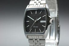 Orologio da uomo vintage [Exc+5]1988 Seiko 5H23-5110 argento 32 mm Qz dal...