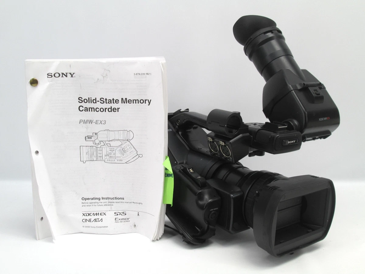 Sony Ex3 for sale - eBay