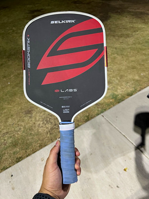 Selkirk LABS Project Boomstik Widebody 16mm Pickleball Paddle Red/Black