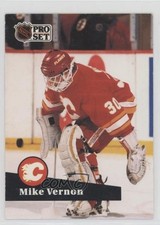 1991-92 Pro Set Mike Vernon #35 HOF 1dm1