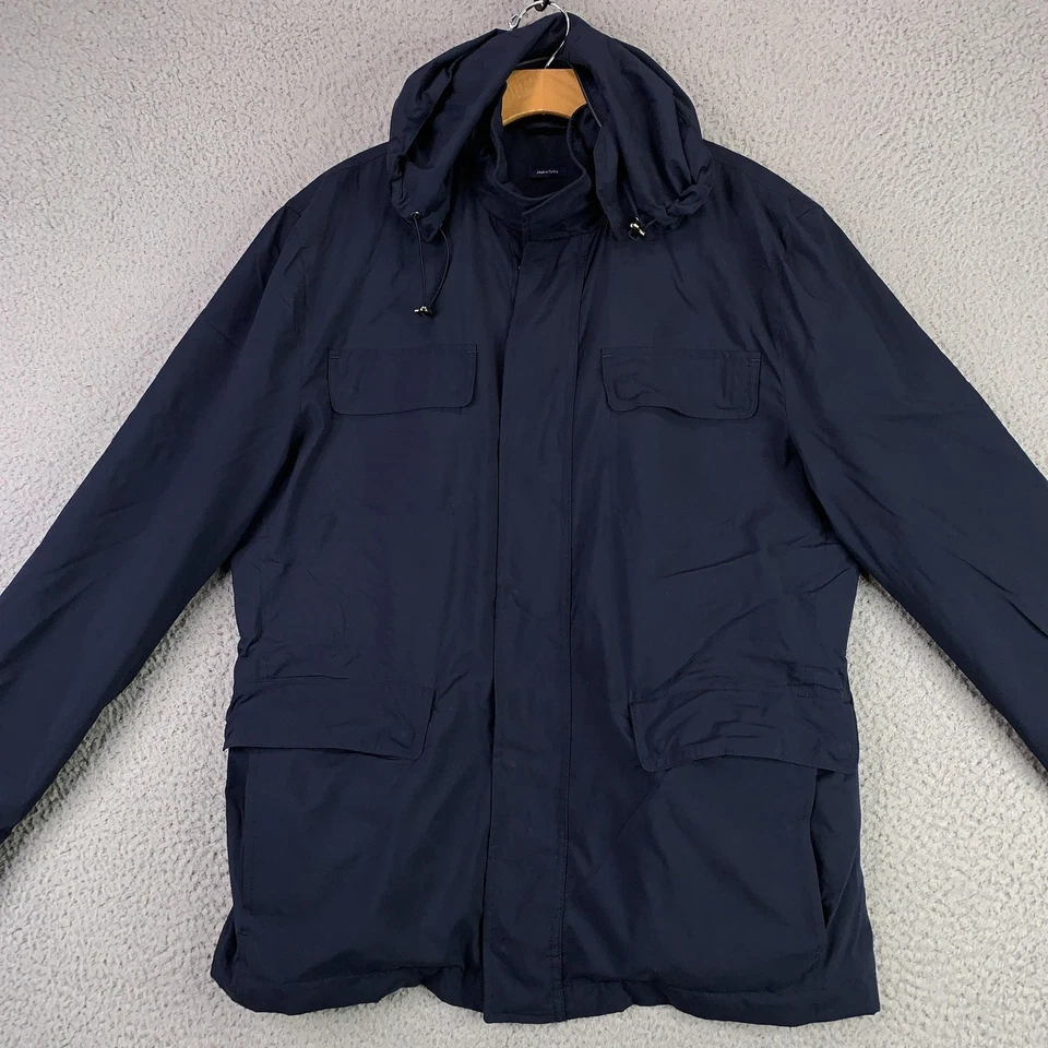 Peter Millar Jacket Mens Large Navy Excursionist Flex Travel Water Resististant - Image 4 of 4