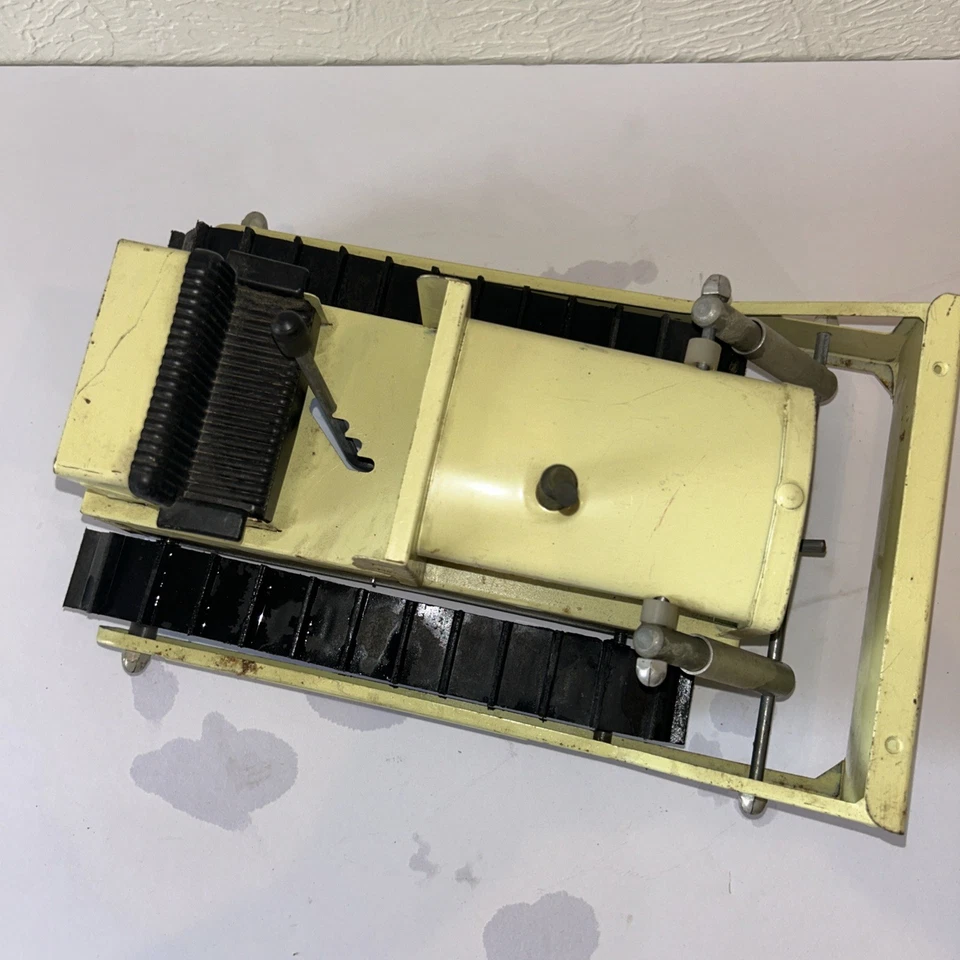 VTG Toy Structo Construction Company Metal Dozer Bulldozer Pressed Steel - Image 3 of 4