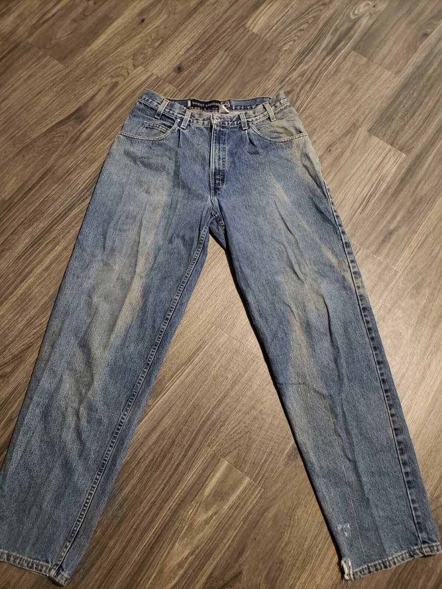 vintage levis SIlVER TABS baggy pleated 34x34