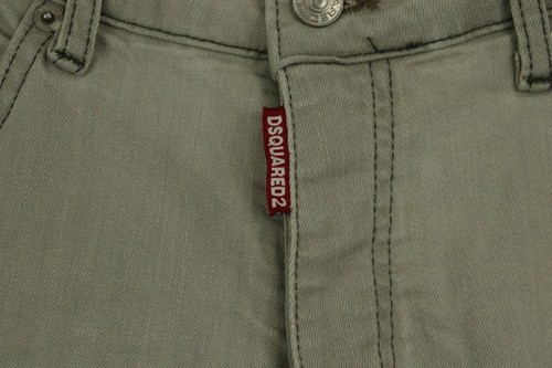 DSQUARED 2 Gray Wash Denim Skinny Fit Distressed Jeans Size 46 - Picture 8 of 24