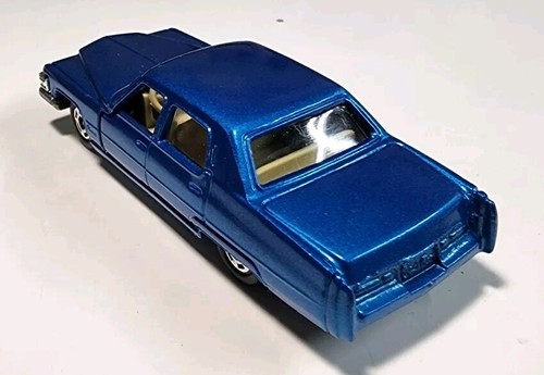 Tomica Tomy Pocket Cars #F2 Blue Cadillac Fleetwood Brougham 1:77 Diecast Japan - 第 6/11 張圖片