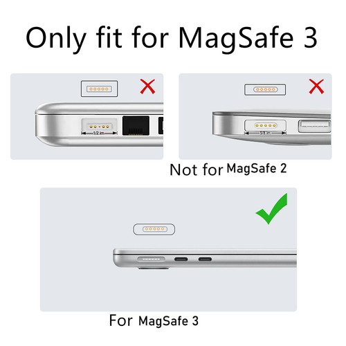 1 PC Type-C To Magsafe 3 Magnetic Charging Converter Adapter For MacBook p - Picture 8 of 8