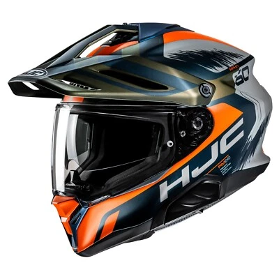 HJC RPHA 60 Quid Dual Sport Peaked ECE2206 Motorcycle Motorbike Helmet