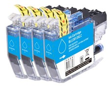 4P CYAN Printer XL Ink fits Brother LC3013 MFC-J491DW MFC-J497DW MFC-J895DW