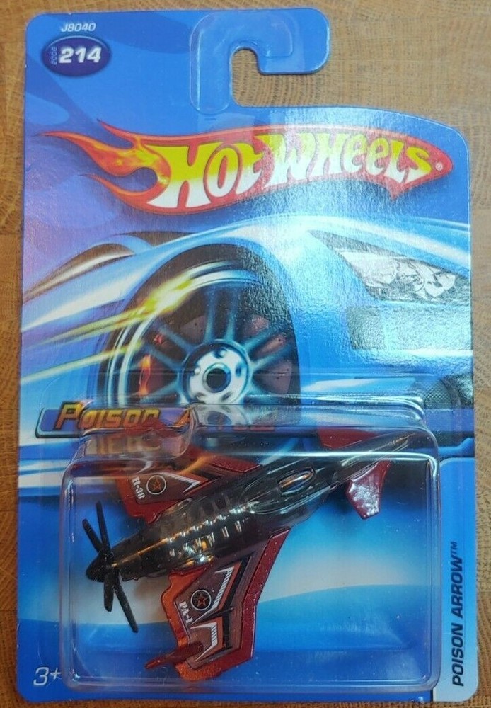 2007 Hot Wheels ~ Poison Arrow ~ Red / Gray
