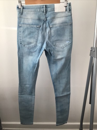 Gym King - Jeans strappato azzurro chiaro - Taglia 28 - Nuovo - 24€ - Foto 8 di 12