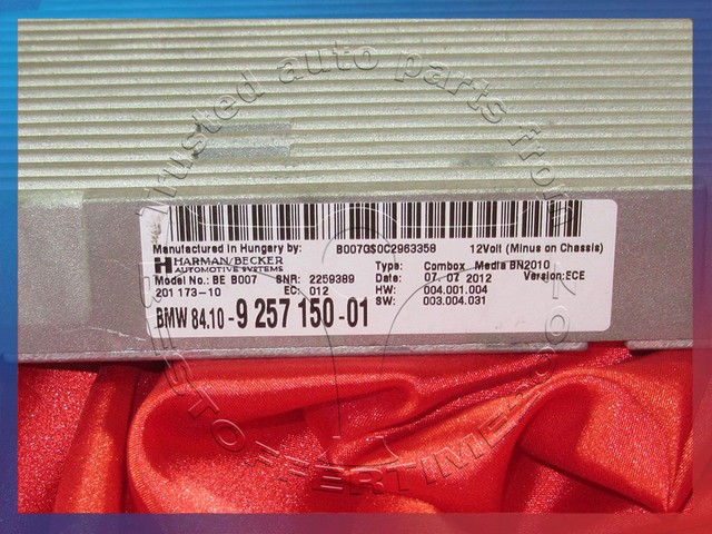 Combox bmw f01