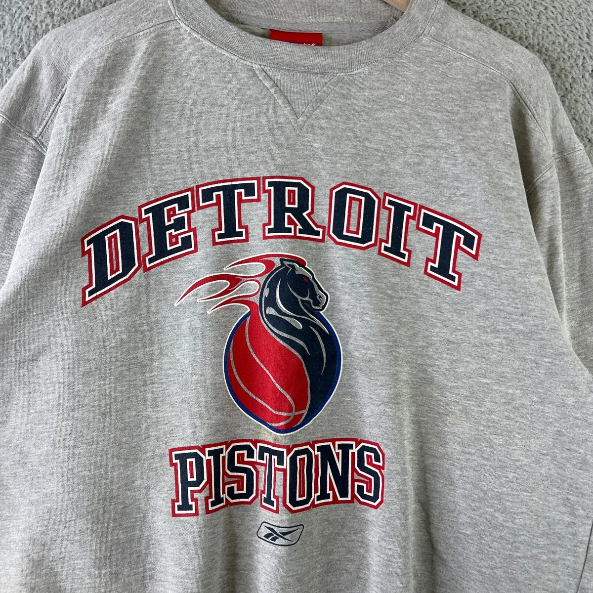 Detroit pistons crewneck clearance sweatshirt
